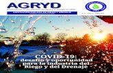 AGRYD · 2020. 4. 13. · 4 AGRYD / ASOCIACIÓN GREMIAL DE RIEGO Y DRENAJE ChILE / ABRIL 2020 Asociación Chilena de Riego y Drenaje Revista Riego y Drenaje Nº 31 · Año 13 / abril
