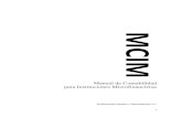 Manual de Contabilidad para Instituciones Microfinancierasprodesarrollo.org/wp-content/uploads/2020/11/Manual... · 2021. 4. 22. · supervisión para verificar su cumplimiento, por