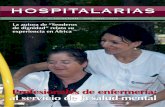las Hermanas Hospitalarias Presencia de HOSPITALARIAS en el … · 2019. 11. 28. · y llamar la atención en esta ocasión en torno al binomio salud mental y enfermedad física,