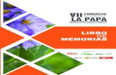 MEMORIAS DEL VII CONGRESO ECUATORIANO DE LA PAPA · 2017. 12. 18. · iv MEMORIAS DEL VII CONGRESO ECUATORIANO DE LA PAPA 29 y 30 de Junio de 2017. Tulcán, Carchi, Ecuador. 500 ejemplares