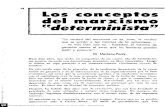 Los conceptos del marxismo ^^determinista''