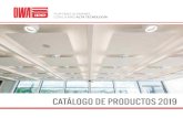 CATÁLOGO DE PRODUCTOS 2019 - PLAFONES OWA