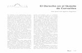 El Derecho en el Quijote de Cervantes - UNAM