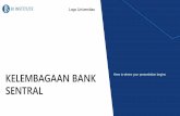 KELEMBAGAAN BANK SENTRAL - Bank Indonesia