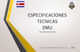 ESPECIFICACIONES TECNICAS DMU - Incofer
