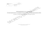 PROGRAMA DE ESTUDIO PENSAMIENTO COMPUTACIONAL Y PROGRAMACIÓN