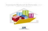 Inventario Nacional de Viviendas 2016 - INEGI