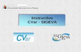 Instructivo CVar - SIGEVA