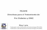 FELAEN Directivas para el Tratamiento de Pre Diabetes y DM2