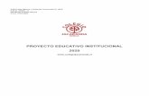 PROYECTO EDUCATIVO INSTITUCIONAL 2020