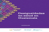 Desigualdades en salud en Guatemala