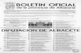 130LETIN OFICIAL de la provincia de Albacete