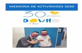 MEMORIA DE ACTIVIDADES 2020 - arsido.org