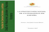 LA PROTECCIÓN SOCIAL DE EXTRANJEROS EN ESPAÑA