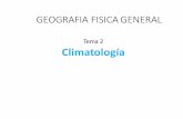 Tema 2 Climatología - LICENCIATURA DE GEOGRAFÍA