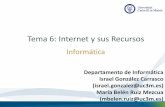 Tema 6: Internet y sus Recursos - UC3M