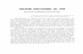 EYOLUCION CONSTITUCIONAL DEL PERU