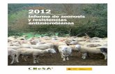 2012. Informe de zoonosis y resistencias antimicrobianas ...