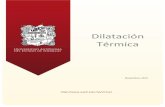 Dilatación Térmica - Universidad Autónoma del Estado de ...