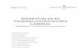 BIENESTAR EN EL TRABAJO/SATISFACCIÓN LABORAL