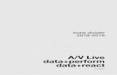 A/V Live data+perform data+react
