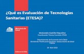 ¿Qué es Evaluación de Tecnologías Sanitarias (ETESA)?