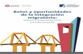 Retos y oportunidades de la integración migratoria