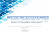 ESPECIFICACIONES TÉCNICAS - HonduCompras