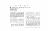 Esferocitosis hereditario ysíndrome de bilis espeso