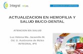 ACTUALIZACION EN HEMOFILIA Y SALUD BUCO-DENTAL