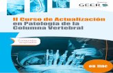II Curso de Actualización en Patología de la Columna Vertebral