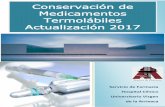 Conservación de Medicamentos Termolábiles Actualización 2017