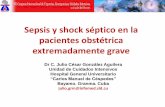 Sepsis y shock séptico en pacientes obstétricas