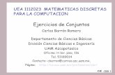 Ejercicios de Conjuntos - academicos.azc.uam.mx