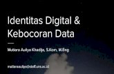 Kebocoran Data Identitas Digital