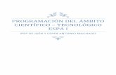PROGRAMACIÓN DEL ÁMBITO CIENTÍFICO – TECNOLÓGICO ESPA I