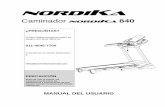 Manual NordiKa 840