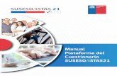 Manual Plataforma del SUSESO/ISTAS21