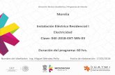 Morelia Instalación Eléctrica Residencial I Electricidad ...
