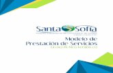 Modelo de Prestación de Servicios - santasofia.com.co
