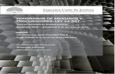 HONORARIOS DE ABOGADOS Y PROCURADORES: LEY 14