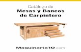 Catálogo de Mesas y Bancos de Carpintero en Maquinaria10