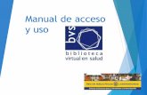 Manual de acceso y uso - Rafael Landívar University