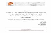MCP2 MANUAL DE CALIDAD EN PROCEDIMIENTOS DE ... - Anippac