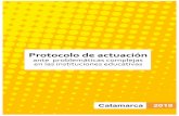 Protocolo de actuación - Catamarca