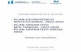 PLAN ESTRATÉGICO INSTITUCIONAL 2022-2032 PLAN