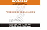 ACCESORIOS DE ELEVACIÓN