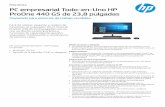 ProOne 440 G5 de 23,8 pulgadas PC empresarial Todo-en-Uno HP
