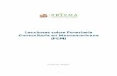 Lecciones sobre Forestería Comunitaria en Mesoamericana (FCM)