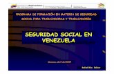 SEGURIDAD SOCIAL EN VENEZUELA - TSS